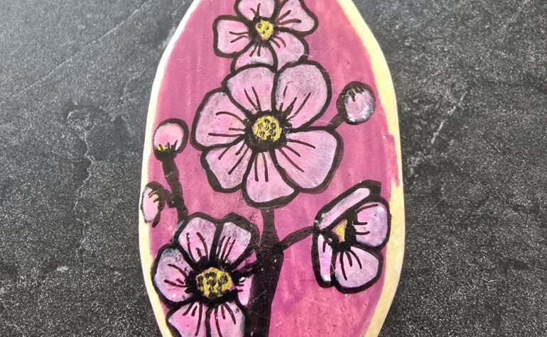 Kei Tof - Roze bloemen
