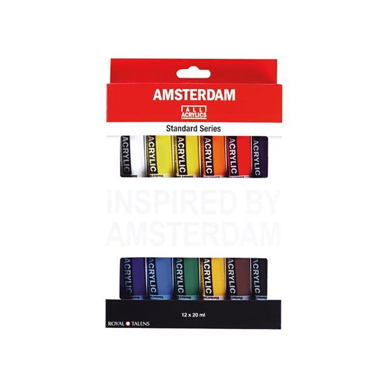 Acrylverf | Amsterdam | Assortiment | 12 x 20 ml van Kei Tof