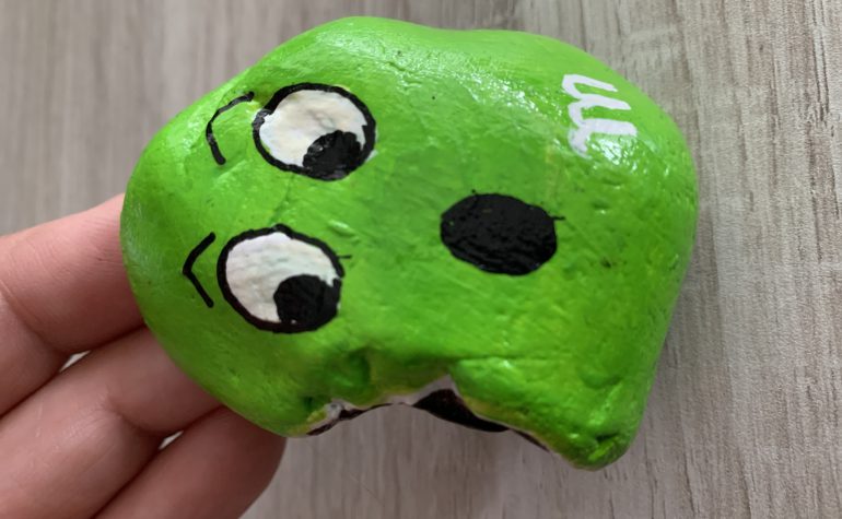 Kei Tof - groene M&M