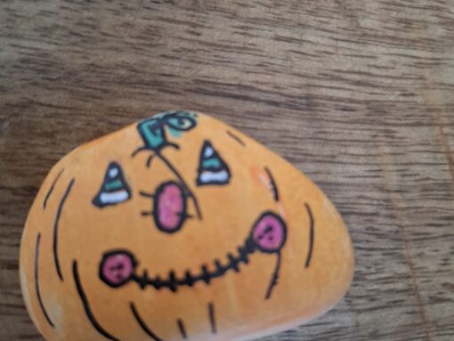 Halloween pompoen