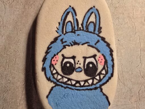 Labubu blauw