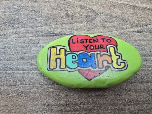 Listen to your hart groen