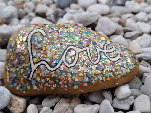 Love met glitters