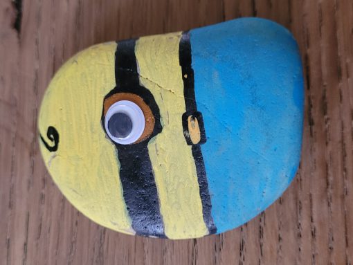 Minion met een gek oog