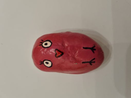 Roze vogel