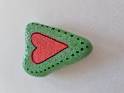 Hart in het groen