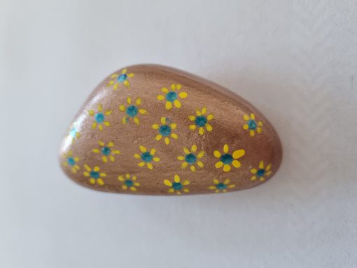 Bloemetjes op een goud bedje