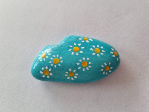 Bloemetjes in het blauw