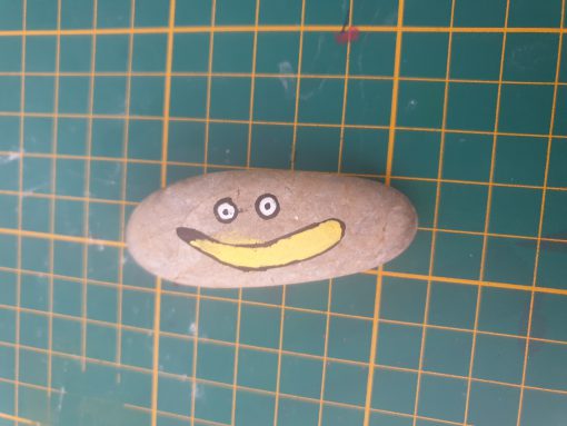 Banaan gezicht