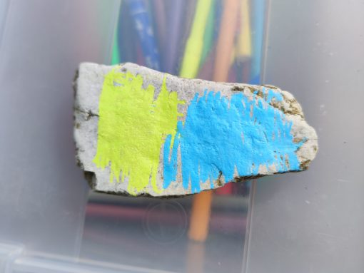 Geel blauw