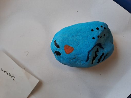 Blauw vogeltje