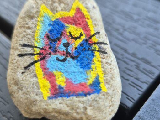 Colorful cat