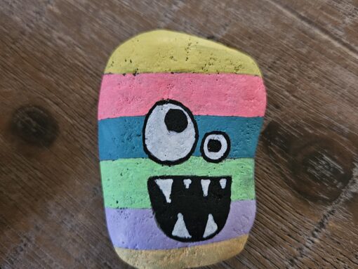 Monster gekleurd