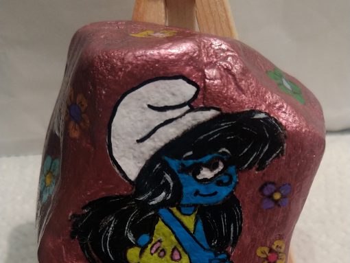 Lief Smurfinnetje met zwart haar
