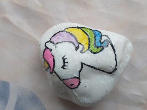 Unicorn hoofd