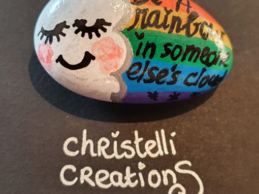 Be a rainbow in someone else's cloud! (1)