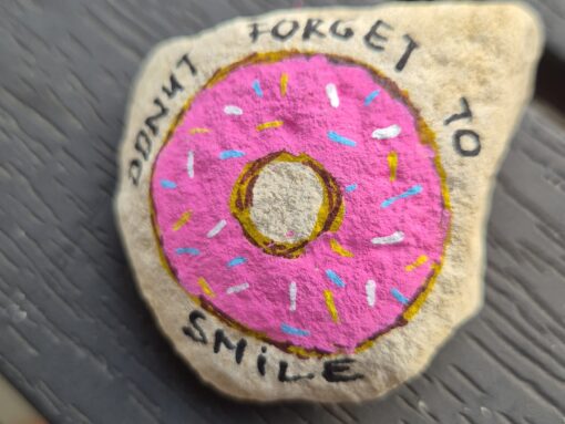 Donut forget to smile