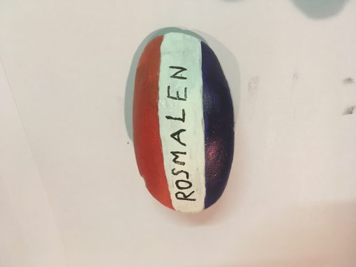 Dutch flag with Rosmalen