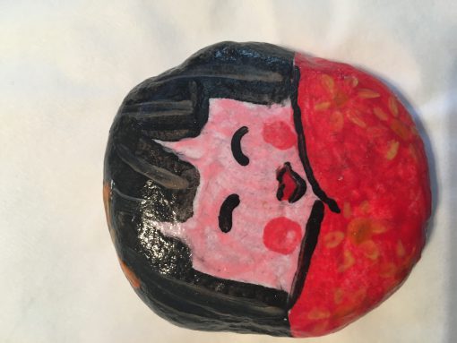 Blij in rood