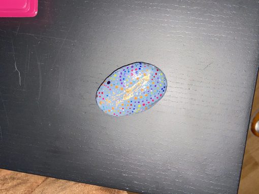 Goud, stippen en glow in the dark