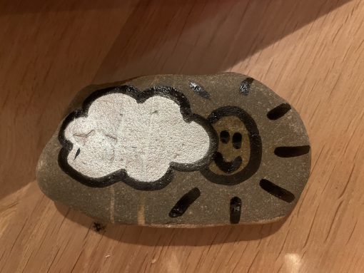 Wolk en zon