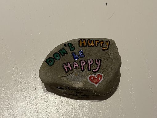 Don’t hurry, be happy