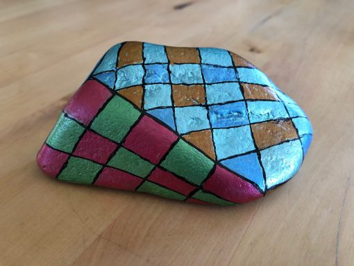 Checkered stone