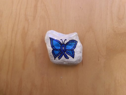 ME/CVS ribbon - vlinder 2