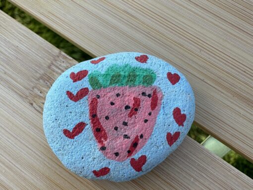 Liefdevolle aardbei