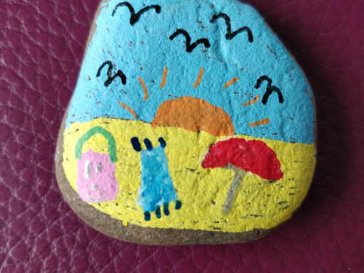 Lekker naar het strand