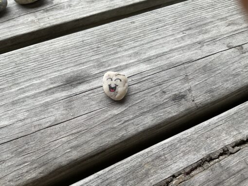 Happy stone