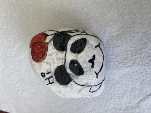 Panda met balonnen
