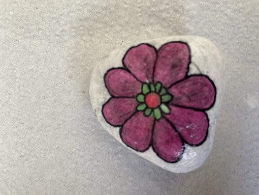 Paarse bloem