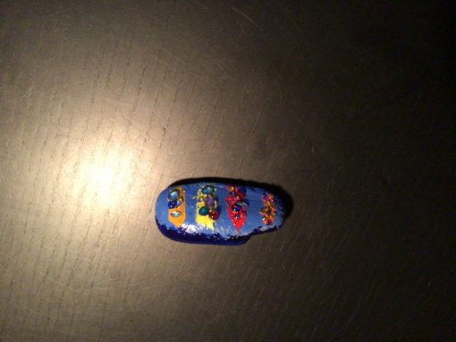 Glitter, blauw en kleur
