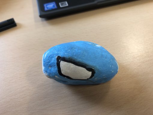 Blauwe dag