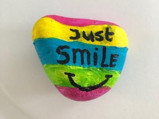 just smile regenboog