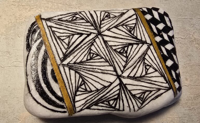 Kei Tof - Santorine Zentangle