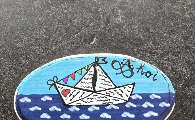Kei Tof - Ahoy papieren bootje