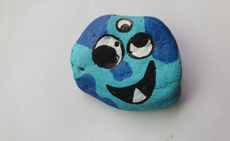 Kei Tof - Monstertje blauw gevlekt