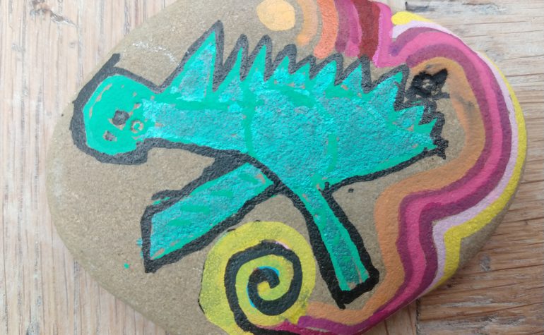 Kei Tof - T-rex met meteoriet