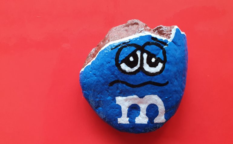 Kei Tof - Blauwe M&M
