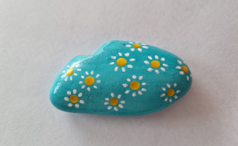 Kei Tof - Bloemetjes in het blauw