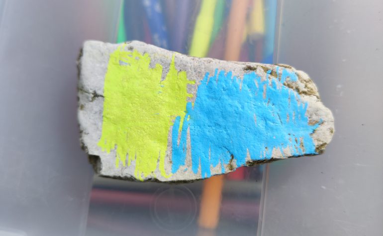 Kei Tof - Geel blauw