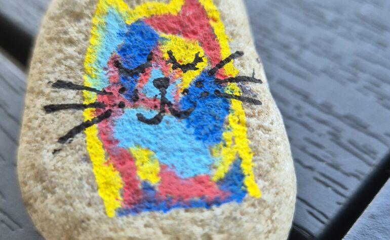 Kei Tof - Colorful cat