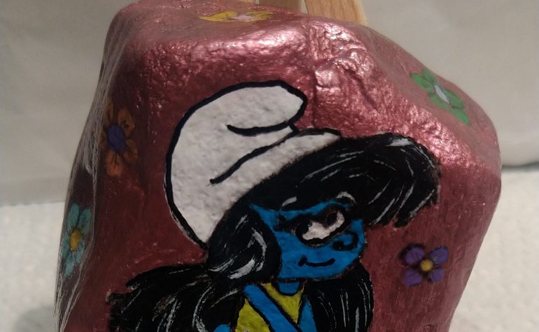 Kei Tof - Lief Smurfinnetje met zwart haar