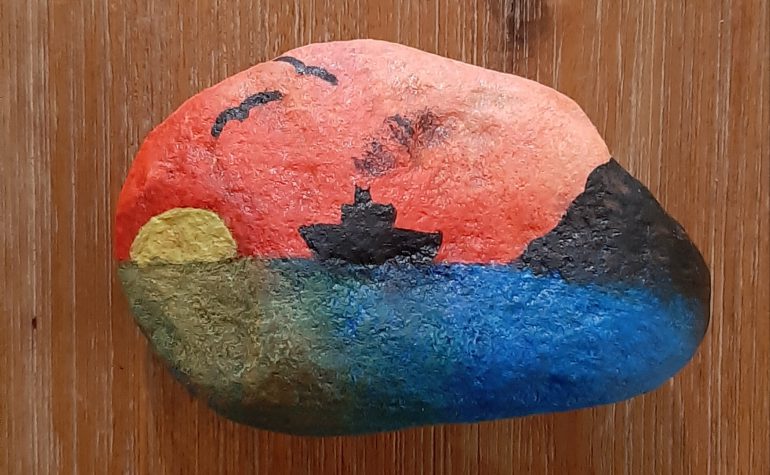 Kei Tof - Zonsondergang aan zee