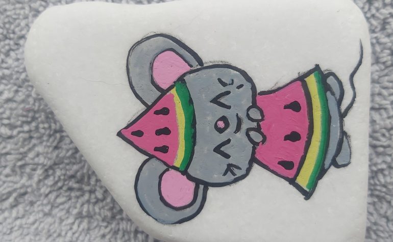 Kei Tof - Muis met meloen outfit