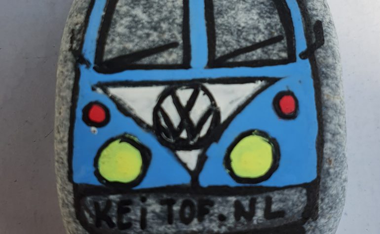 Kei Tof - Volkswagen busje Blauw