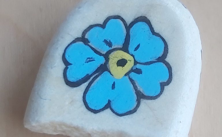 Kei Tof - Blauwe bloem