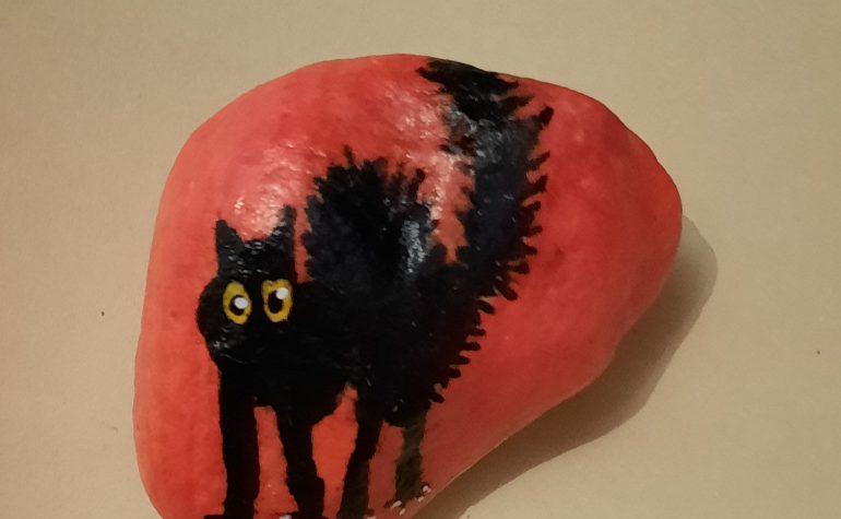 Kei Tof - Zwarte Halloweenkat